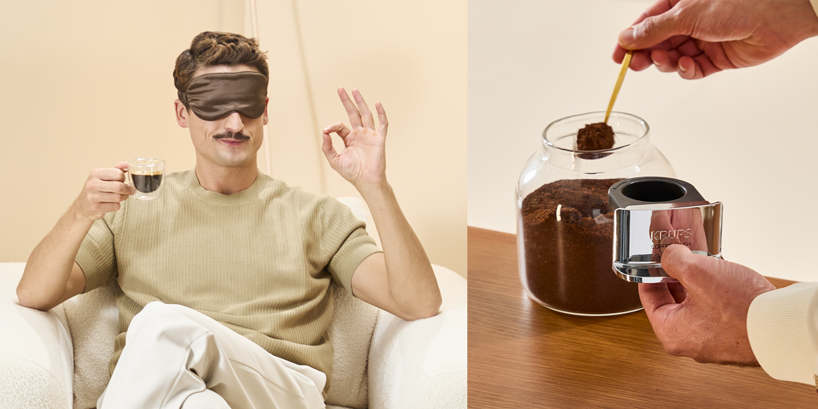Even With Ground Coffee