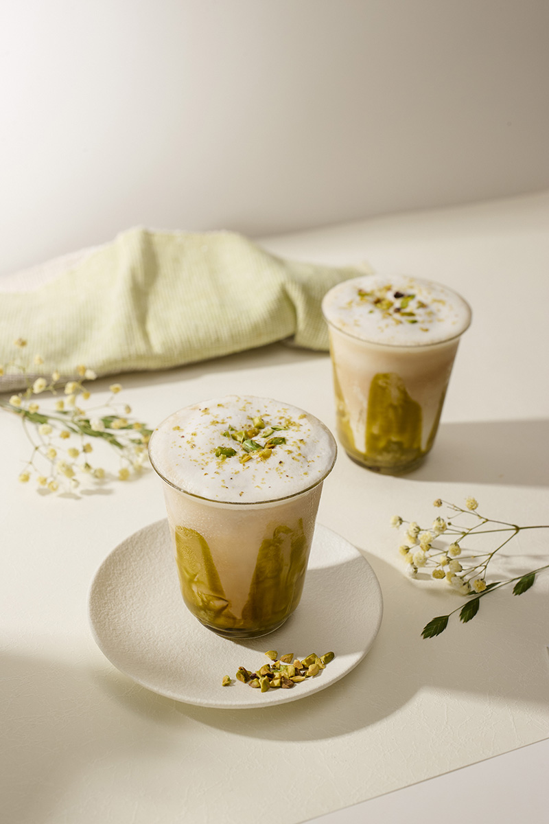 Iced Pistachio Latte